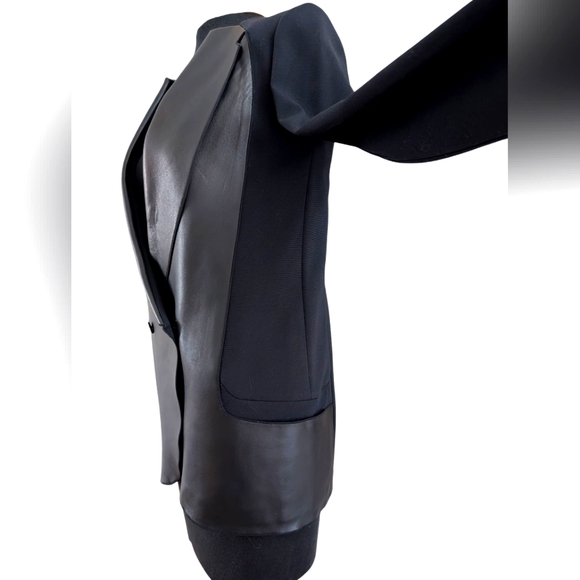 Designer Brand O2nd Combination Leather Jacket , XS/0 - Picture 3 of 7